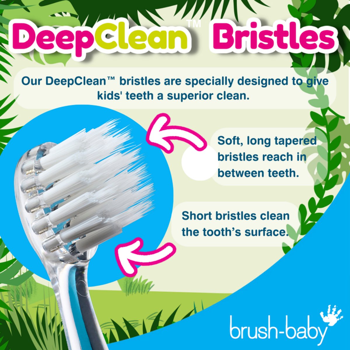 Brush-Baby WildOnes Toby de Tijger Elektrische Kindertandenborstel Set