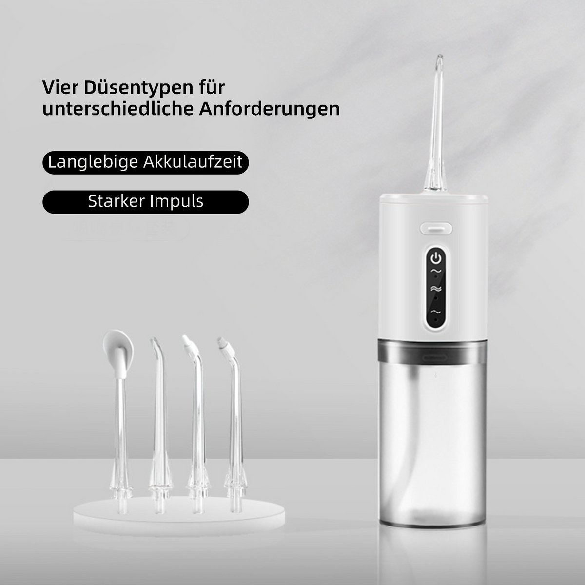 CHIWIN Elektrische Monddouche Water Flosser 9-delig