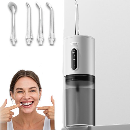 CHIWIN Elektrische Monddouche Water Flosser 9-delig