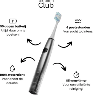 Club One Elektrische Tandenborstel Space Grey
