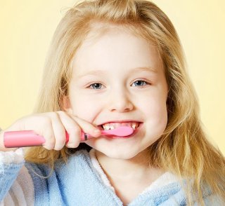 CoolHome Sonic Draakje Elektrische Kindertandenborstel Geel