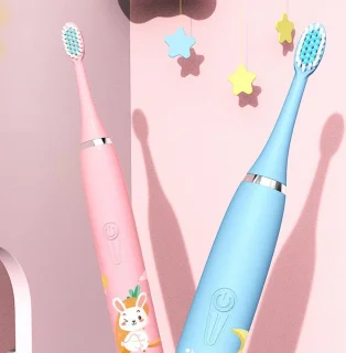 CoolHome Sonic Konijntje Elektrische Kindertandenborstel Roze