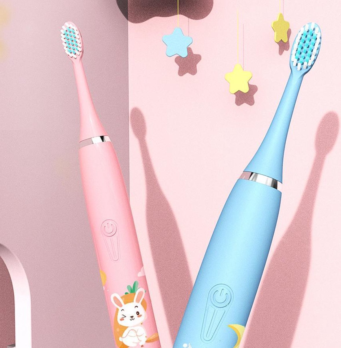 CoolHome Sonic Unicorn Elektrische Tandenborstel Lichtblauw Peuters & Kinderen