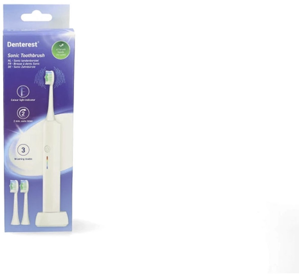 Wat vinden we goed aan de Denterest Sonische Elektrische Tandenborstel Zwart