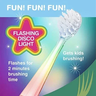 Disco Fun Elektrische Kindertandenborstel 0-10 jaar