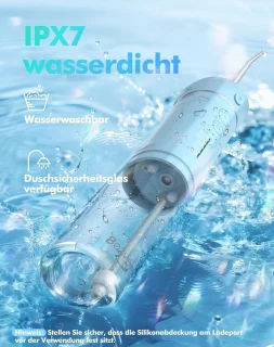 Draagbare waterflosser elektrische monddouche