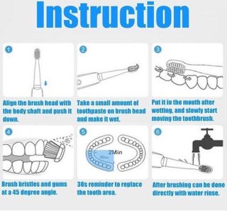 DrPhone Sonic Pro Elektrische Tandenborstel Wit