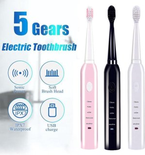 DrPhone Sonic Pro Elektrische Tandenborstel Wit