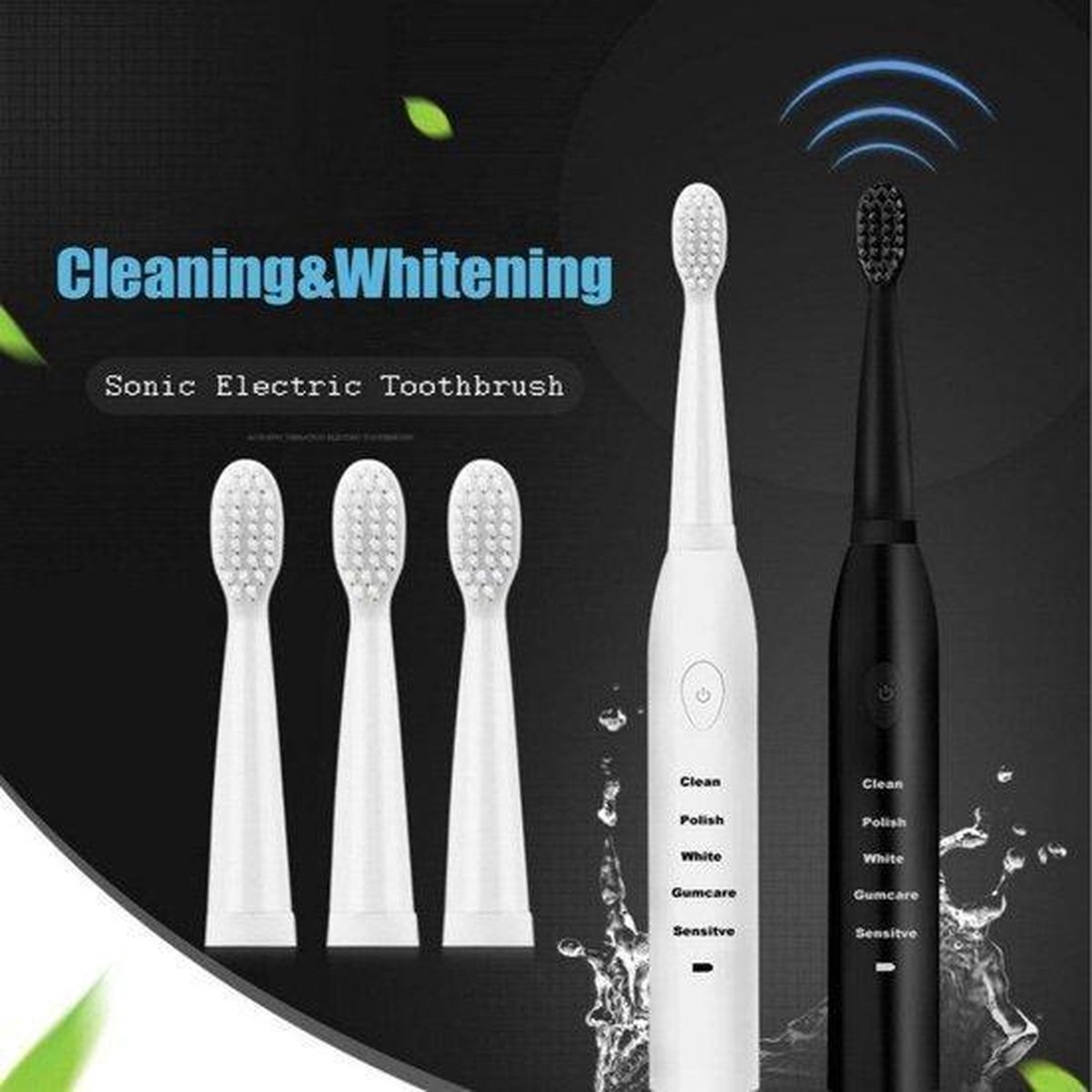 DrPhone Sonic Pro Elektrische Tandenborstel Wit