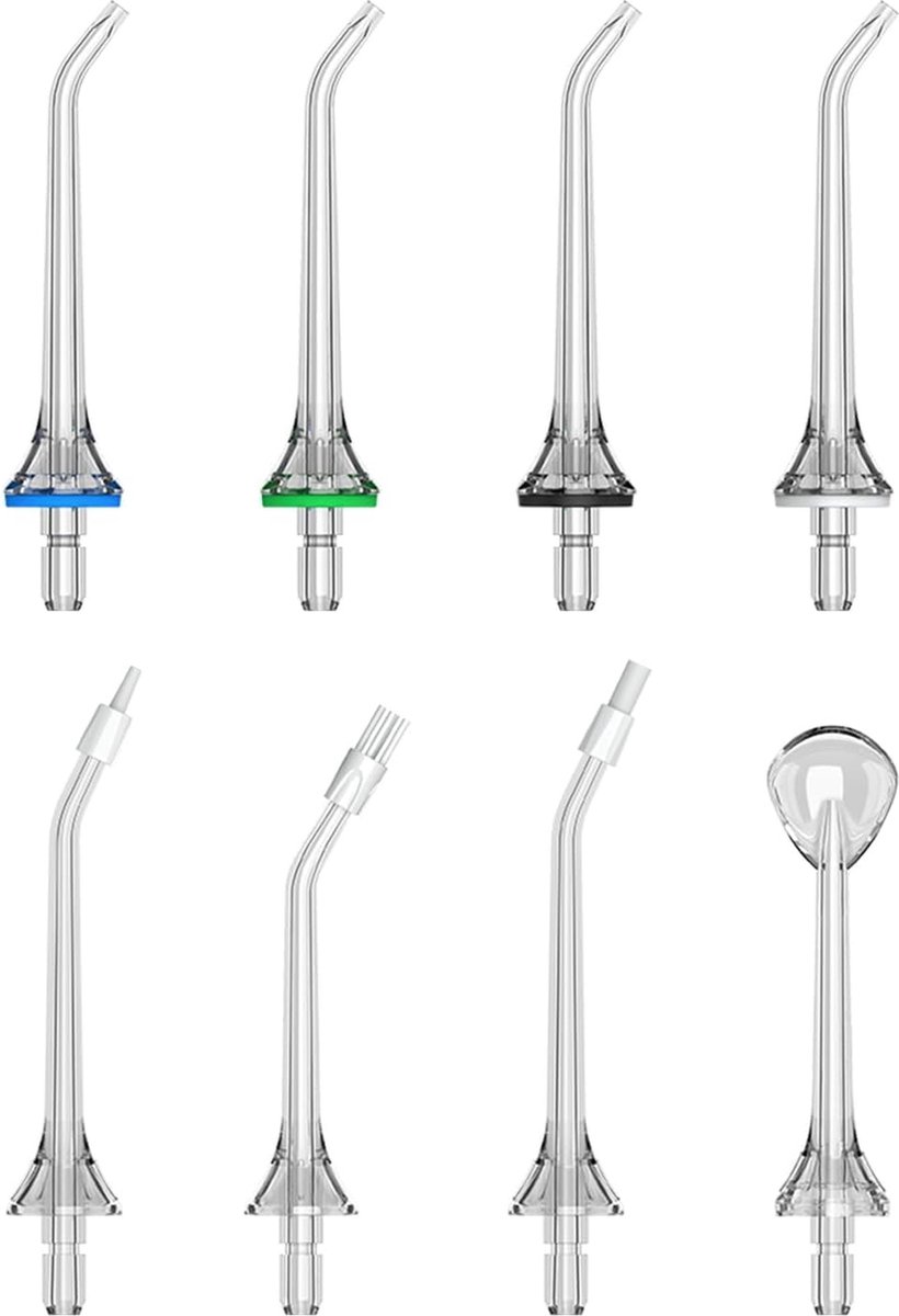 Electrisch Flosapparaat Monddouche Oplaadbaar Met 8 Opzetborstels