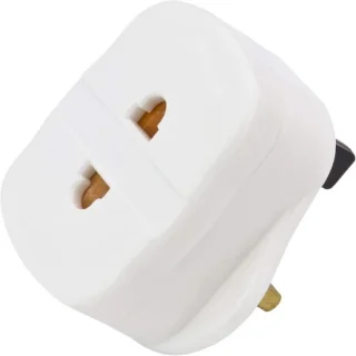 Elektrische Adapter Plug voor Scheerapparaten en Tandenborstels - 2 Pin naar 3 Pin