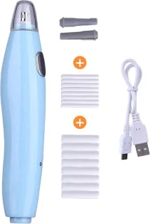 Elektrische gum blauw