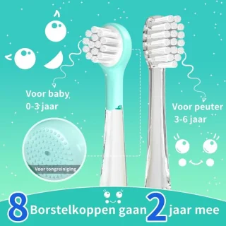 Elektrische kindertandborstel 0-6 jaar