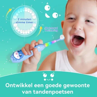 Elektrische Kindertandborstel 0-6 jaar