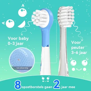Elektrische Kindertandborstel 0-6 jaar