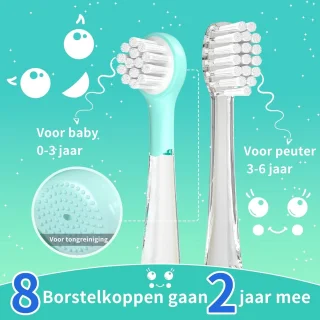 Elektrische kindertandborstel 0-6 jaar