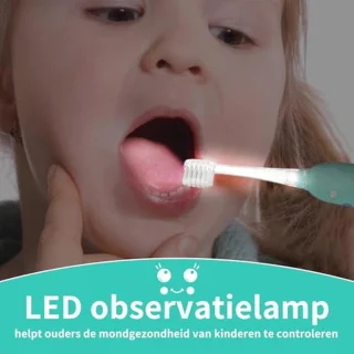 Elektrische kindertandborstel voor peuters 0-6 jaar