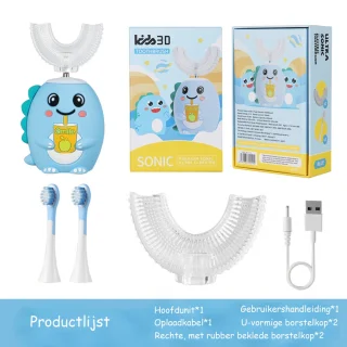 Elektrische Kindertandenborstel 2-6 Jaar Blauw