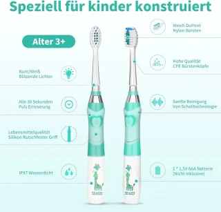 Elektrische kindertandenborstel 3-12 jaar