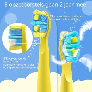 Elektrische kindertandenborstel 6+