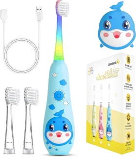 Elektrische kindertandenborstel blauw