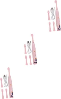 Elektrische Kindertandenborstel Cartoon Roze