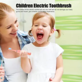 Elektrische kindertandenborstel - Roze