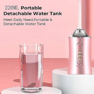 Elektrische monddouche 220 ml - waterflosser (groen)