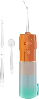 Elektrische monddouche oranje