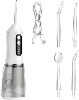 Elektrische monddouche waterflosser, wit