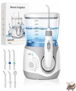 De Elektrische Mondirrigator Set - Waterflosser in één oogopslag