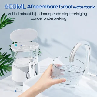 Wat vinden we goed aan de Elektrische Mondirrigator Set - Waterflosser