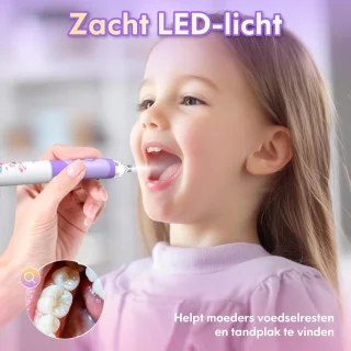 Elektrische sonische junior tandenborstel voor kinderen
