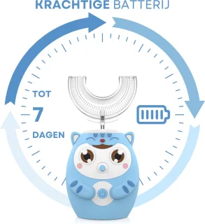 Elektrische Sonische Kindertandenborstel Blauw 7-15 Jaar