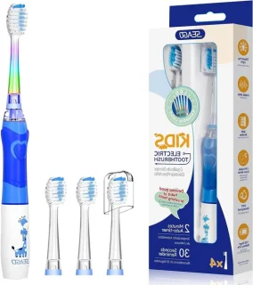 Elektrische sonische kindertandenborstel blauw