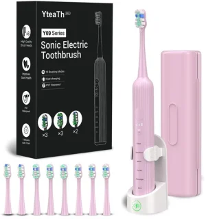 Elektrische sonische tandenborstel roze