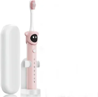 Elektrische sonische tandenborstel voor kinderen, roze