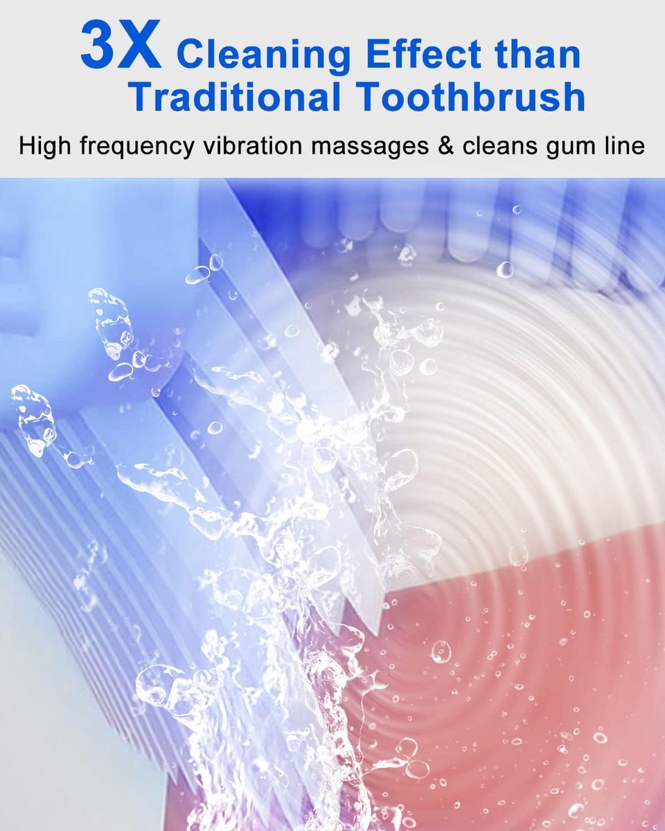 Elektrische Tandenborstel 2-in-1 + Whitening Kit Zwart