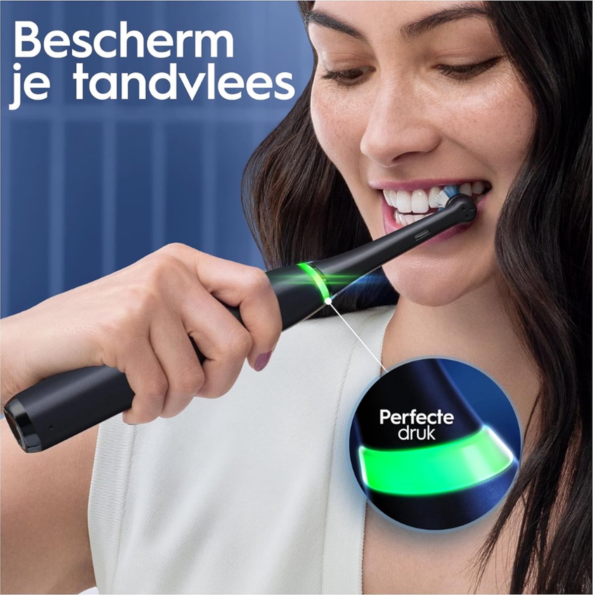 Elektrische Tandenborstel Bluetooth Zwart 2 Borstels Reisetui