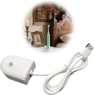 Elektrische tandenborstel lader - inductieve oplaadpad - 2 watt - wit