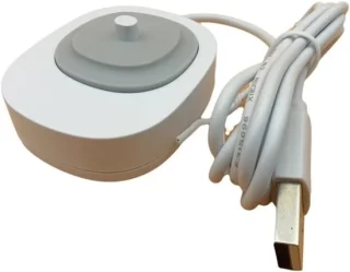 Elektrische tandenborstel met oplaadstation - wit