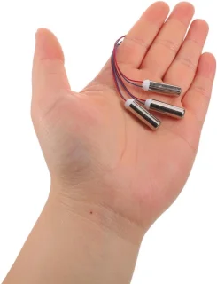 Elektrische Tandenborstel Motor - Micro Vibratiemotor - Schoonheidsapparaten Reparatie - Waterdicht Ontwerp - 2.5 cm - Zilver