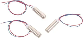 Elektrische Tandenborstel Motor - Micro Vibratiemotor - Schoonheidsapparaten Reparatie - Waterdicht Ontwerp - 2.5 cm - Zilver