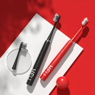 Wat vinden we goed aan de Elektrische tandenborstel reismodel - rood