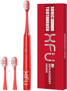 Elektrische tandenborstel reismodel - rood review