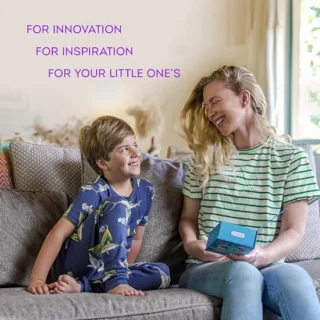 Elektrische tandenborstel u-vormig kindermodel wit