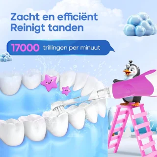 Elektrische tandenborstel voor baby en peuter