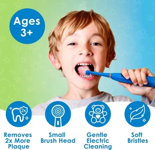 Elektrische tandenborstel voor kinderen 3+ multicolor