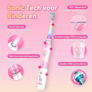 Elektrische tandenborstel voor kinderen - Sonische junior borstel