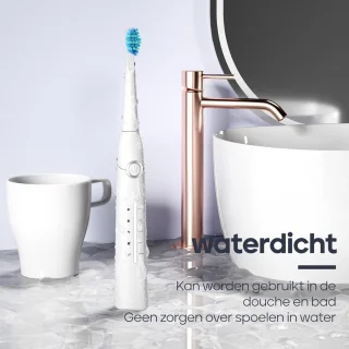Elektrische Tandenborstel voor Volwassenen (Zwart)